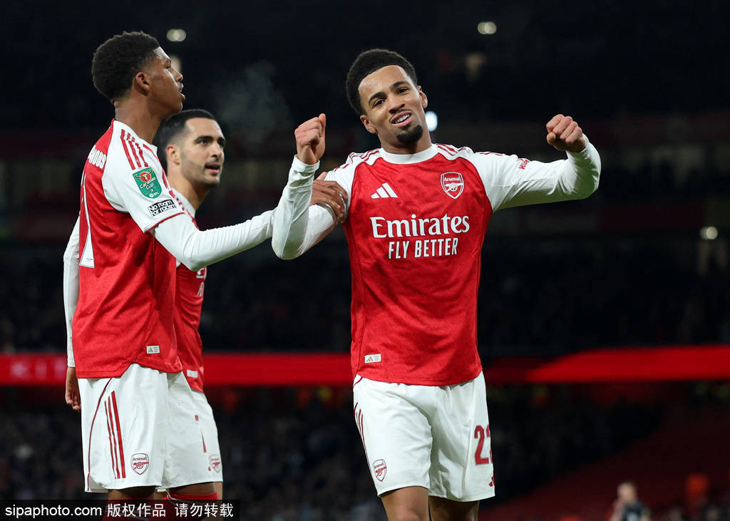 联赛杯1/4决赛:阿森纳战水晶宫 卫冕冠军纽卡踢富勒姆